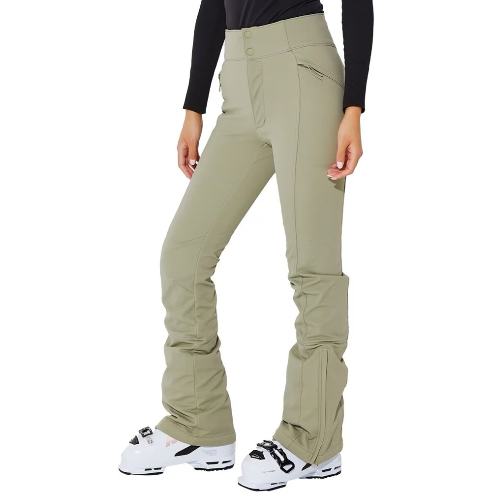 NWOT Halfdays Emma Soft Shell Pants XS - Sage